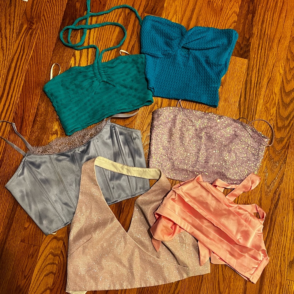 assortment of the cutest going out tops!